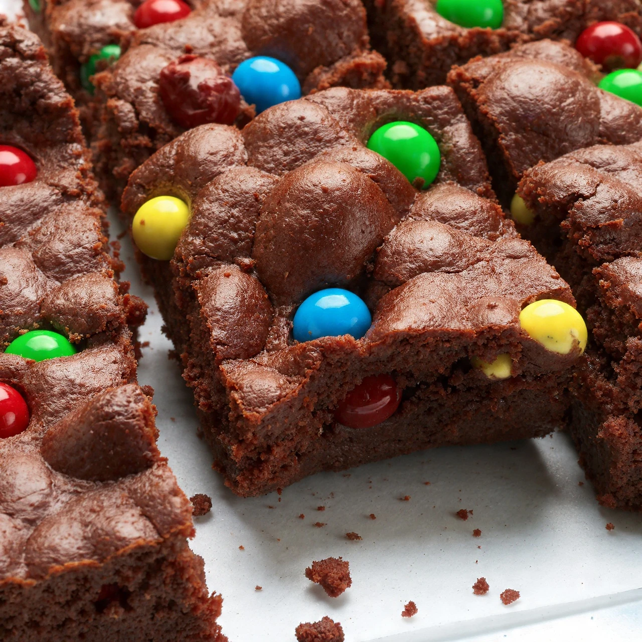 Monster Cookie Fudgy Brownies Recipe