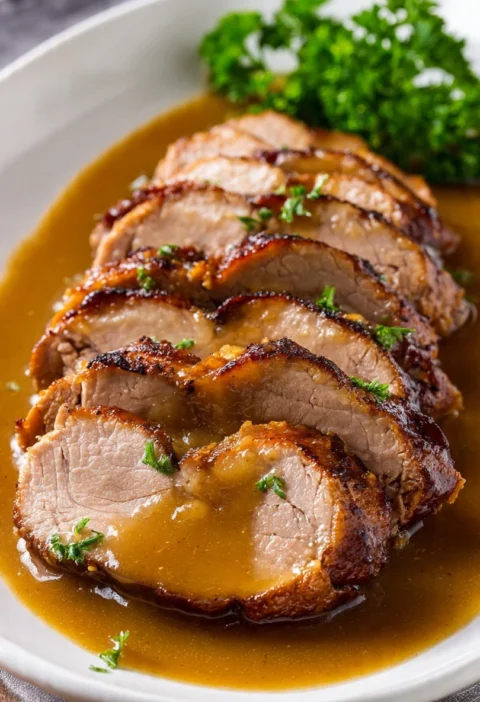 Garlicbraised Pork Shoulder