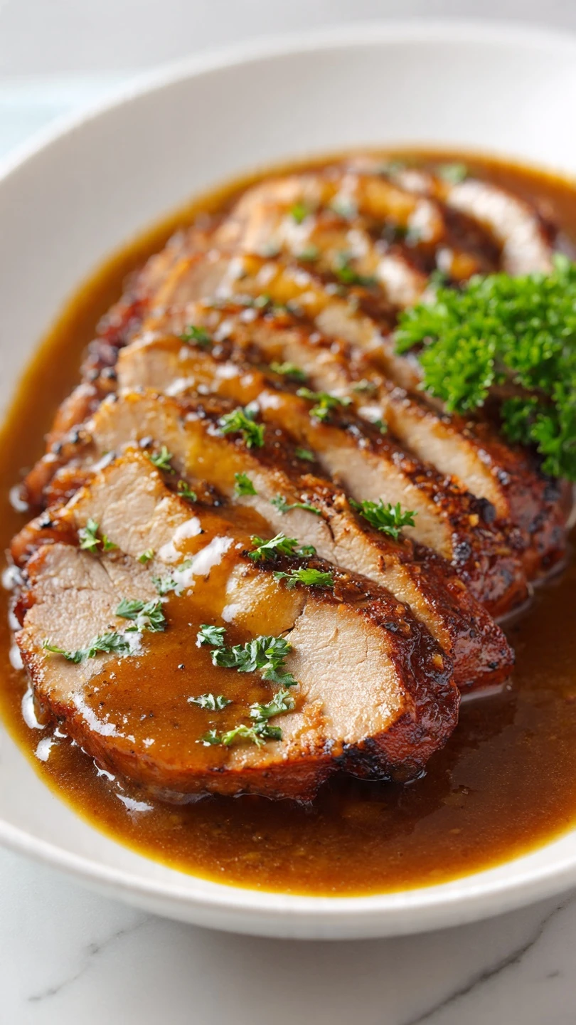 Garlic-Braised Pork Shoulder