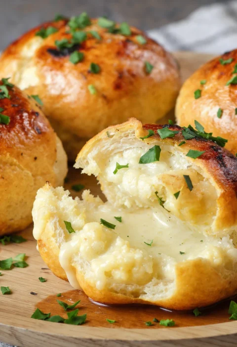 Garlic Parmesan Cheeseburger Bombs Delight Every Bite