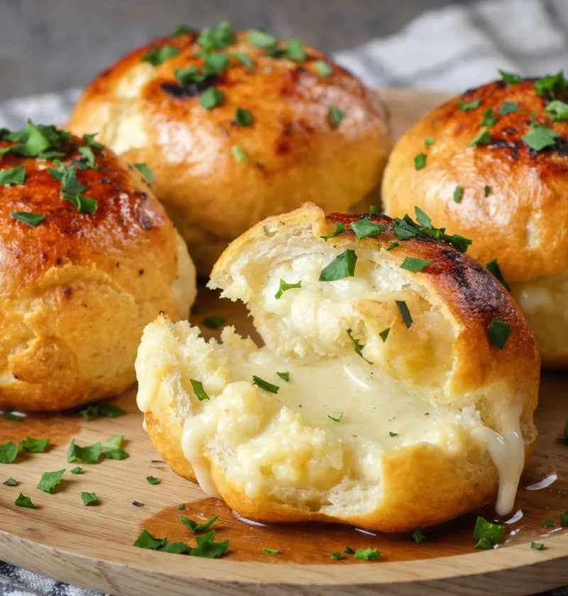 Garlic Parmesan Cheeseburger Bombs Delight Every Bite