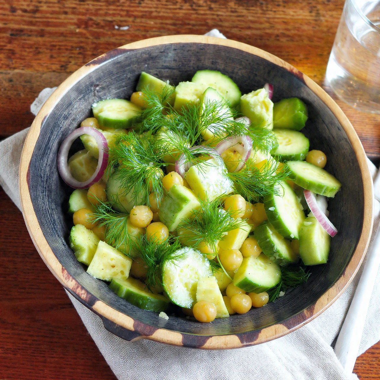 Healthy Tuna Garbanzo Bean Salad