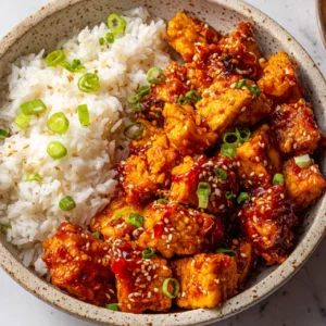 Honey Chilli Chicken (or Tofu)