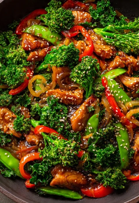 Low-calorie Chicken Stir Fry Recipe Best Low-calorie Chicken Stir Fry Healthy Chicken Stir Fry Under 300 Calories Easy Low...