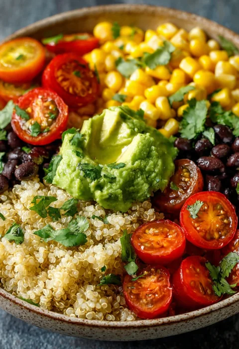 Mexican Quinoa Protein Bowls Highprotein Fresh Flavorful