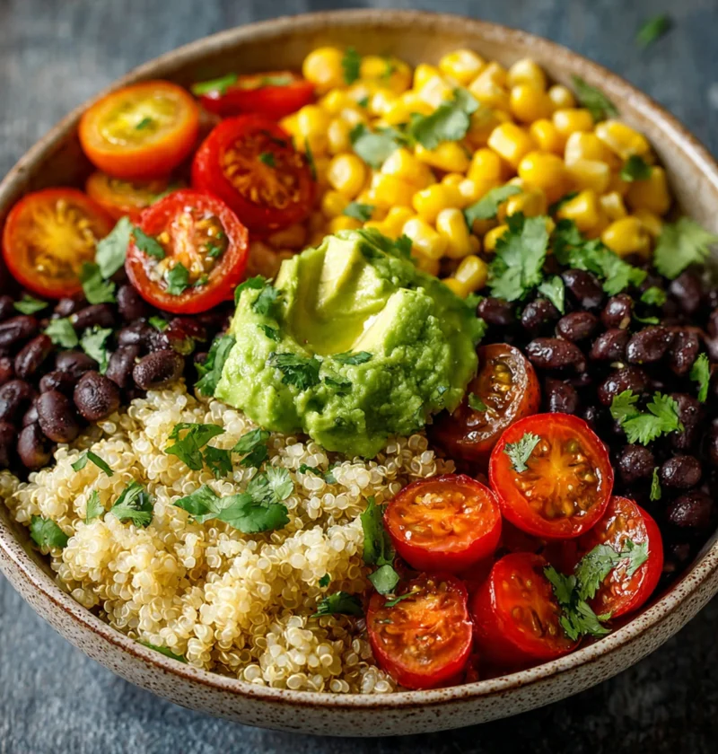 Mexican Quinoa Protein Bowls Highprotein Fresh Flavorful