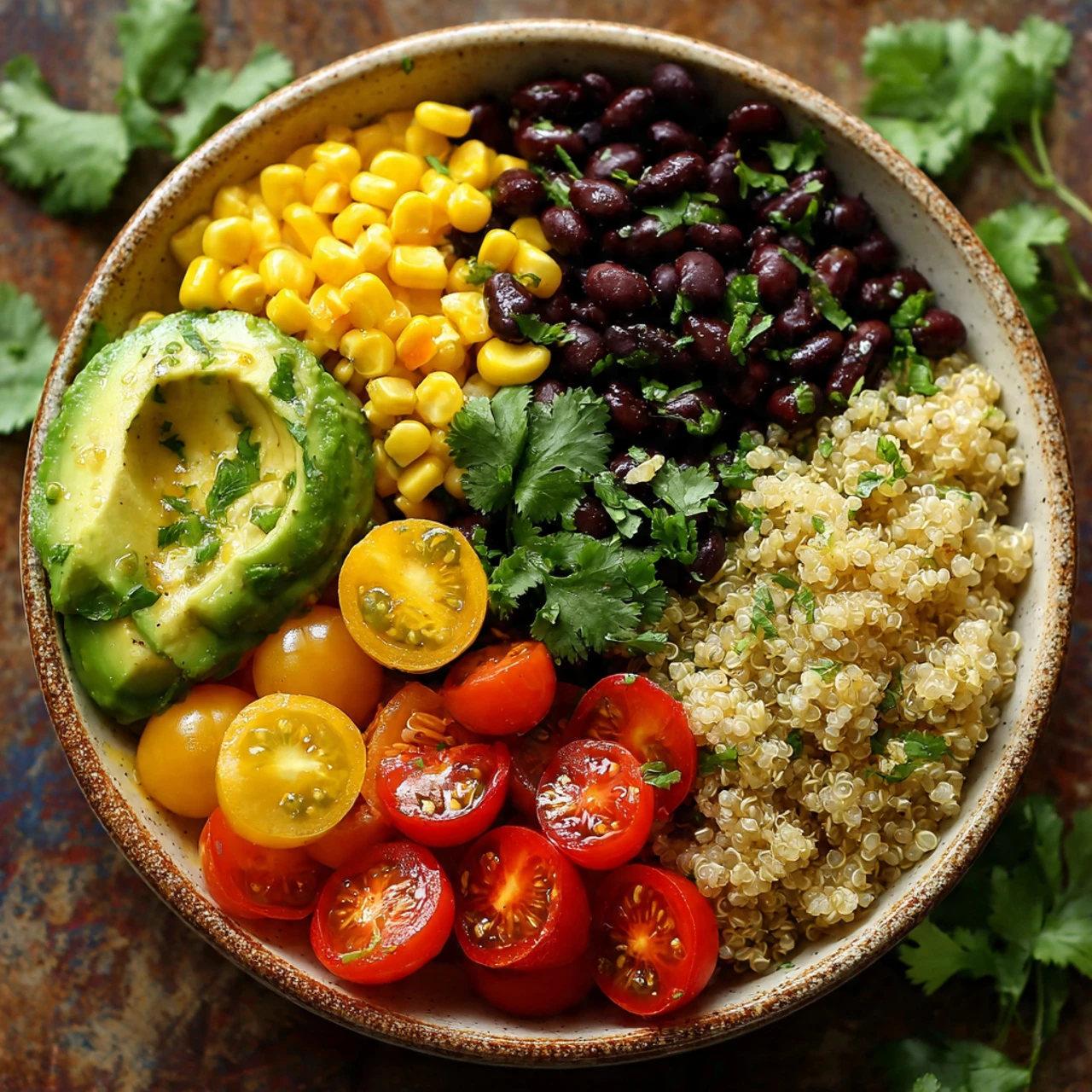 Mexican Quinoa Protein Bowls Highprotein Fresh Flavorful