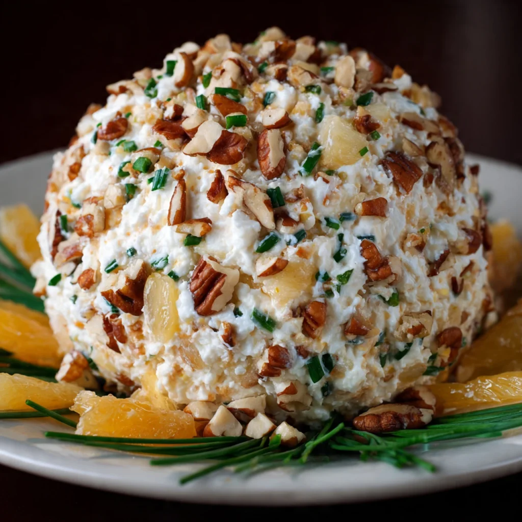 Pineapple Pecan Cheese Ball