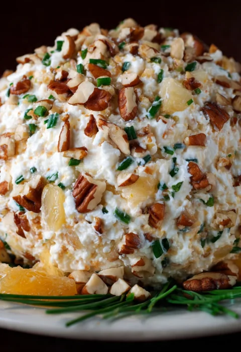 Pineapple Pecan Cheese Ball