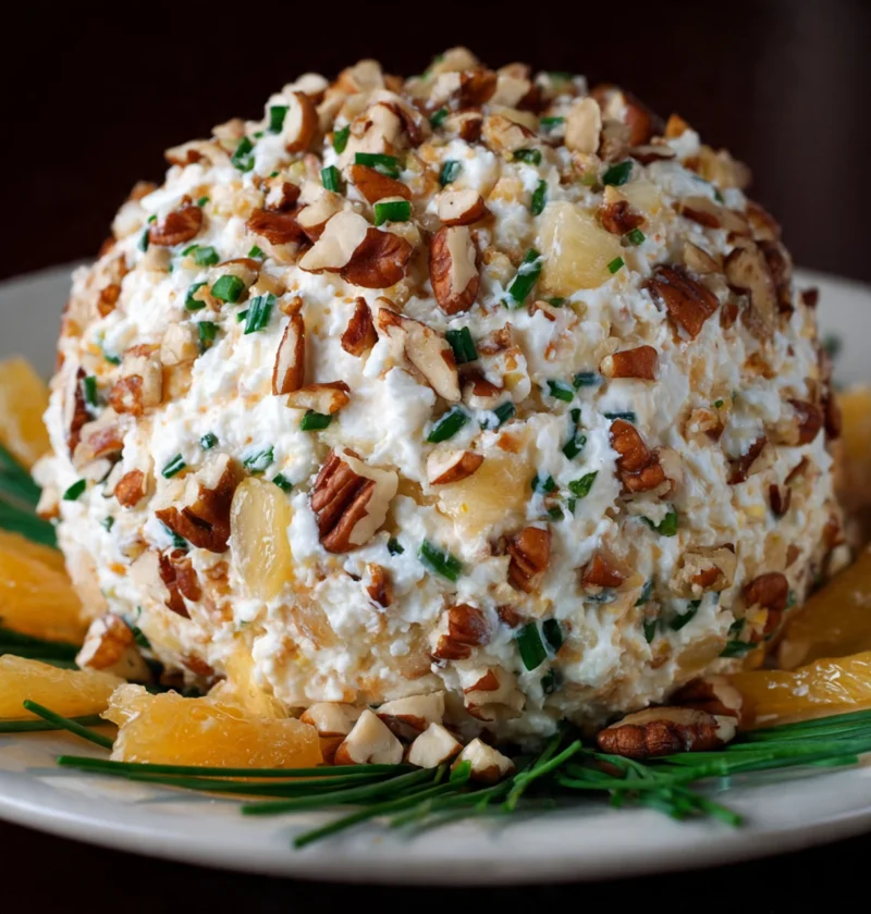 Pineapple Pecan Cheese Ball