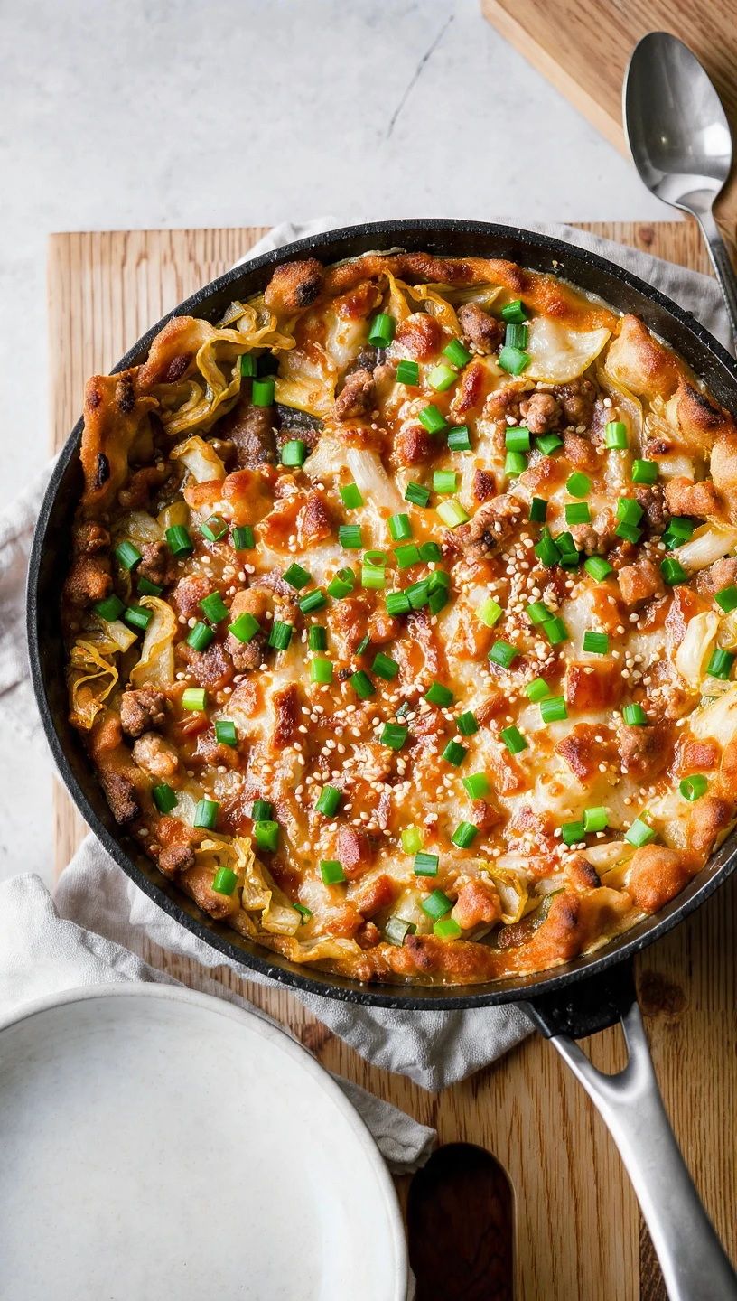 Pork-Cabbage Casserole