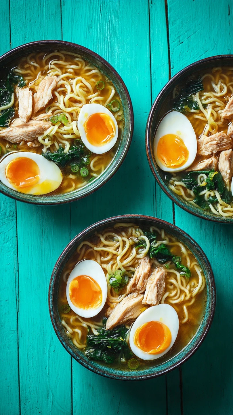 Slow-Cooker Chicken Ramen With Bok Choy and Miso