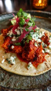 Slow Cooker Chipotle-Honey Chicken Tacos