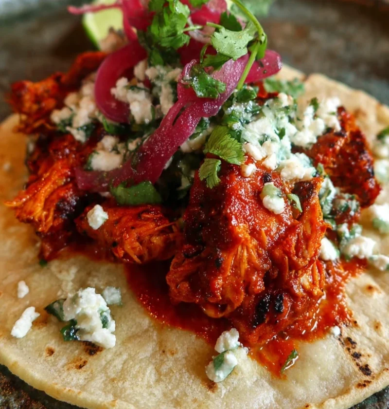 Slow Cooker Chipotlehoney Chicken Tacos