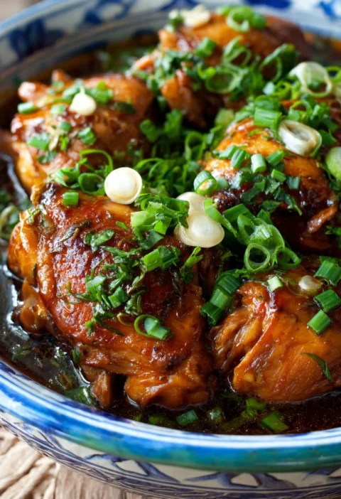 Slow Cooker Hoisin Garlic Chicken
