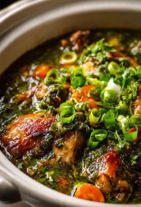 Slow Cooker Salsa Verde Chicken