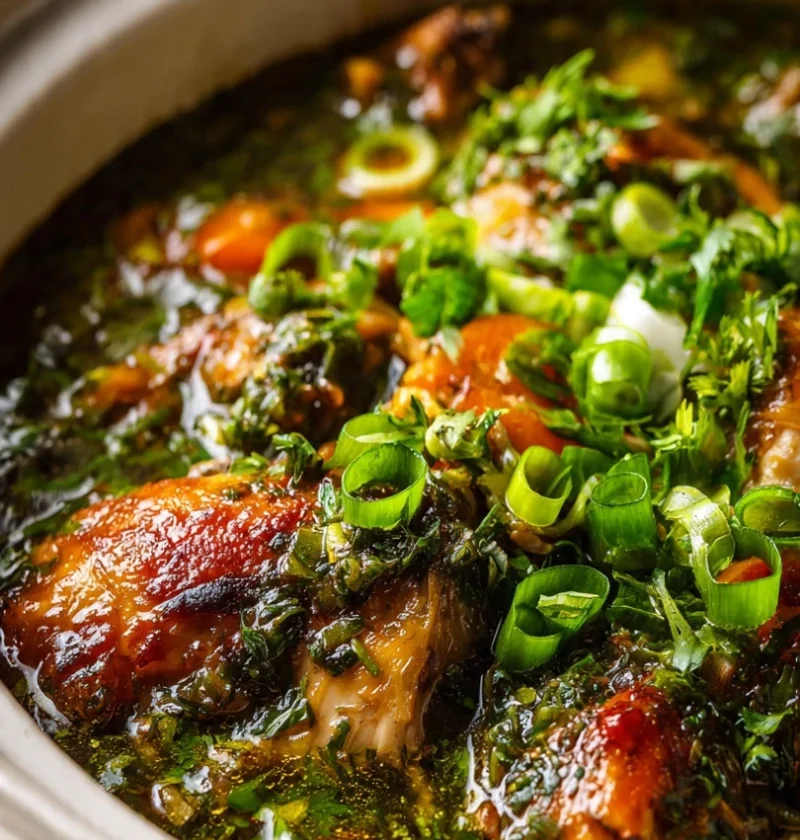 Slow Cooker Salsa Verde Chicken