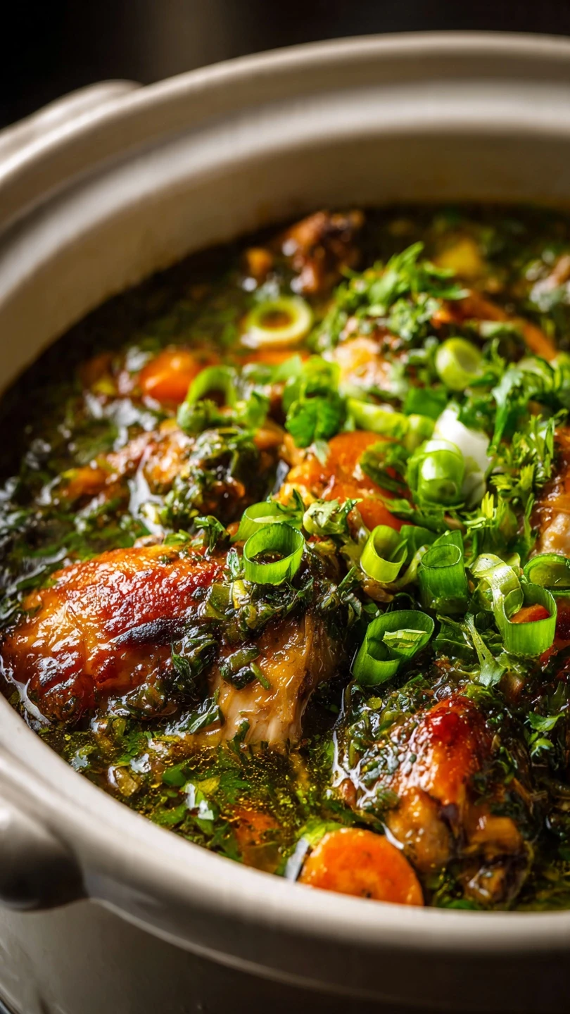 Slow Cooker Salsa Verde Chicken