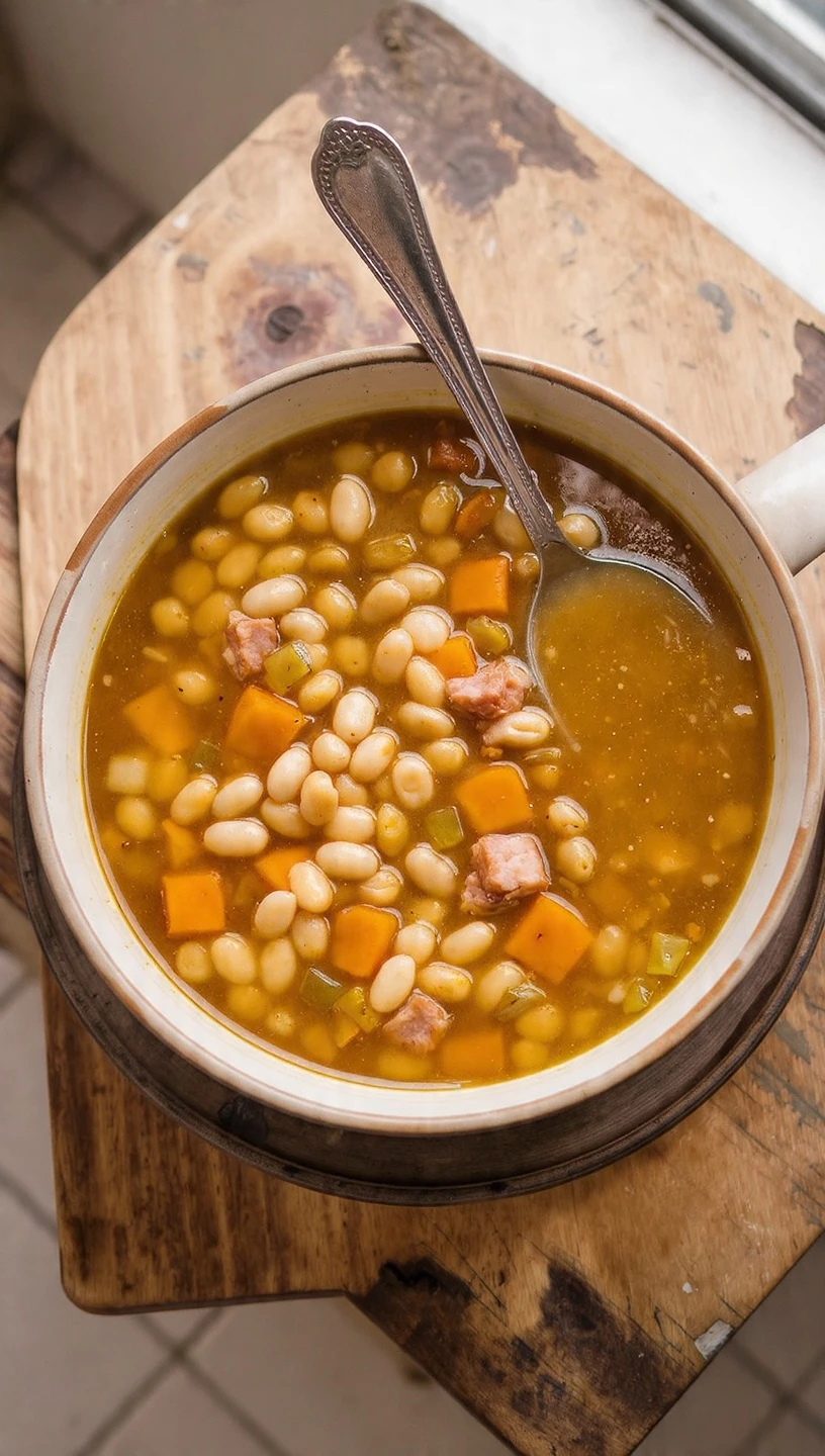 Slow Cooker Senate Bean Soup