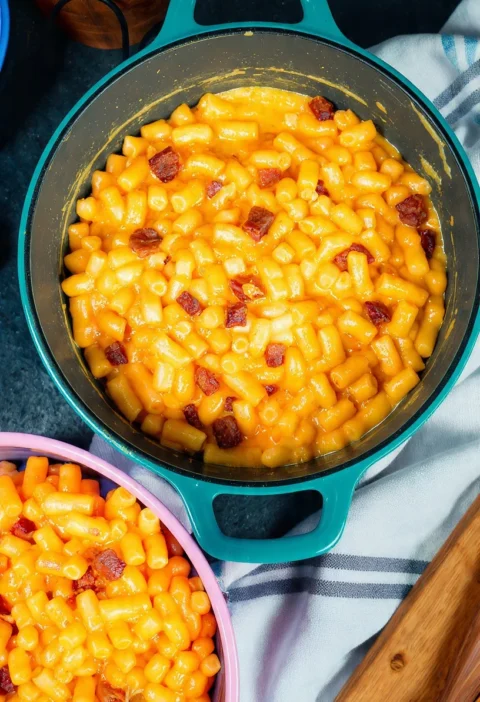 Spam Macaroni and Cheese