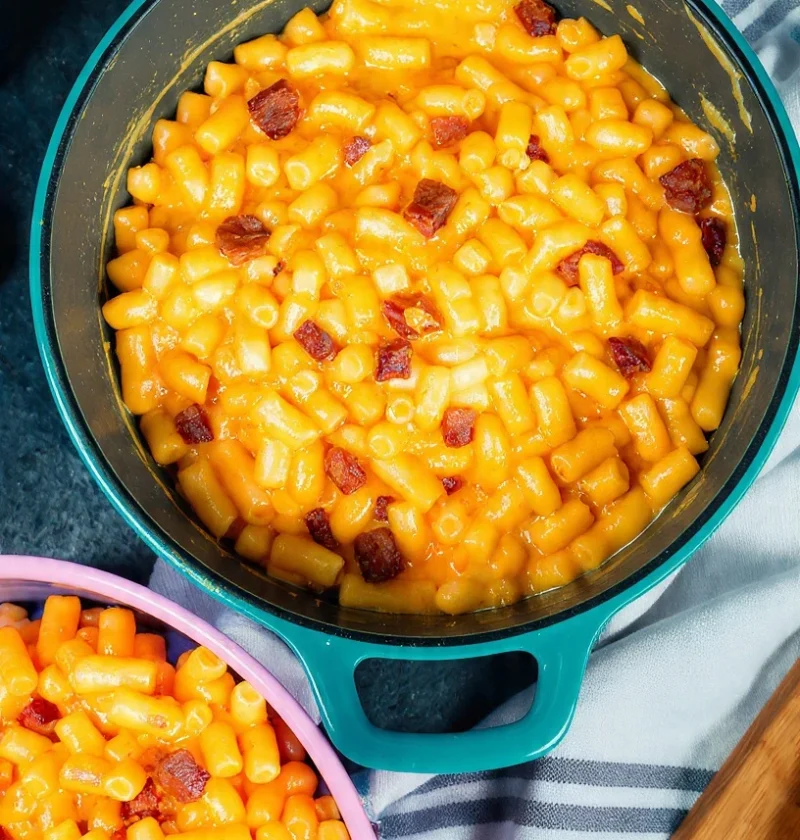 Spam Macaroni and Cheese