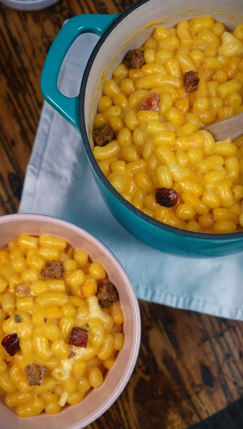 Spam Macaroni Cheese