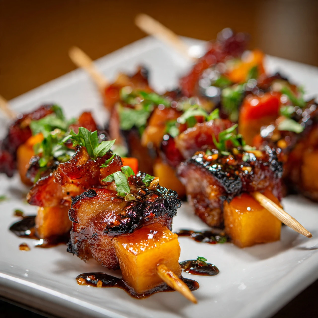 Sweet Potato Bacon Skewers Recipe That Delights