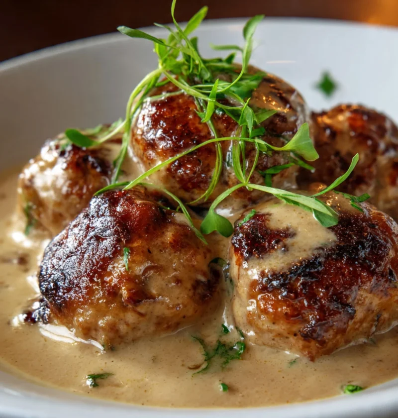 Thanksgiving Turkey Cranberry Meatballs