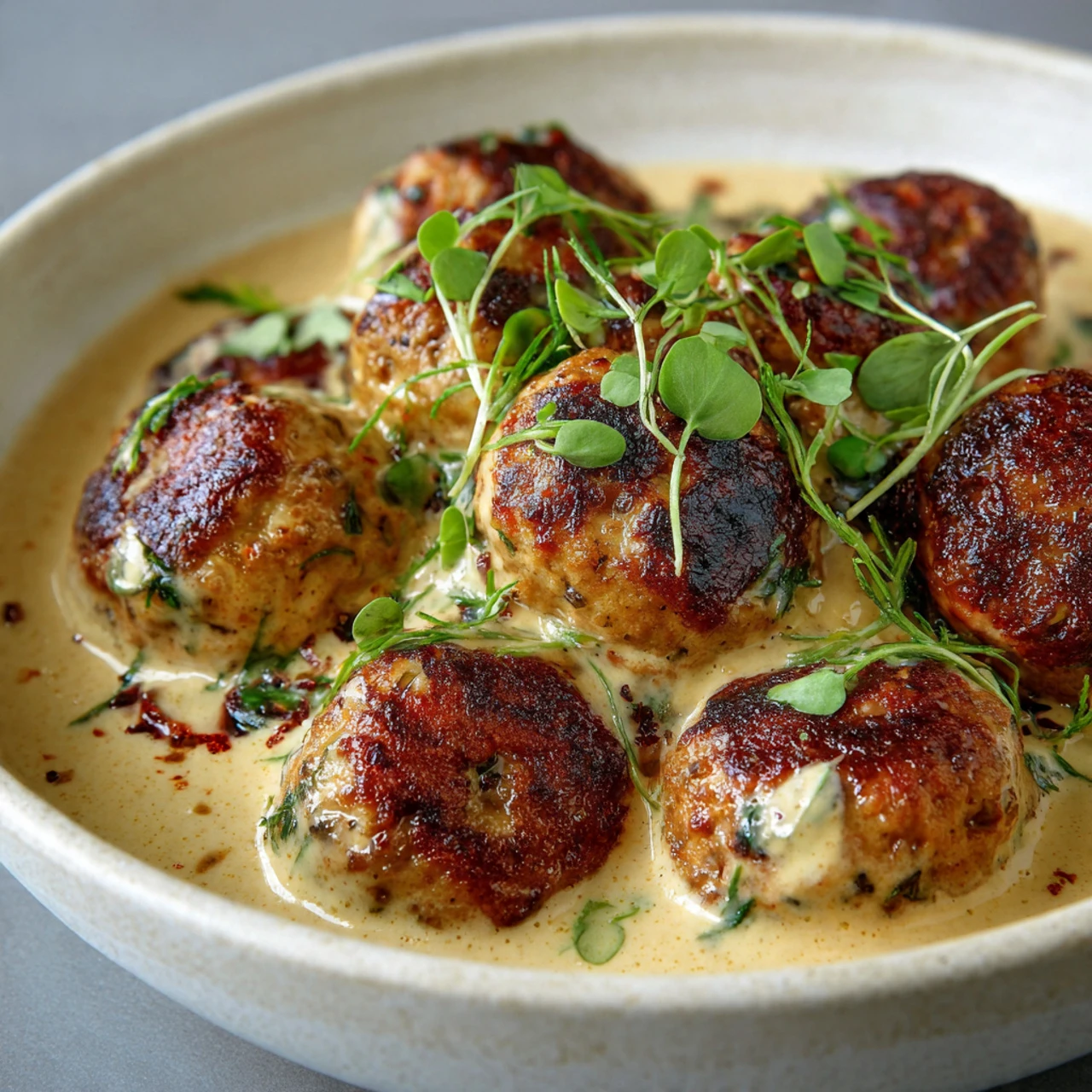 Thanksgiving Turkey Cranberry Meatballs