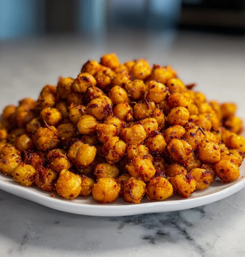 Air Fryer Crispy Chickpeas