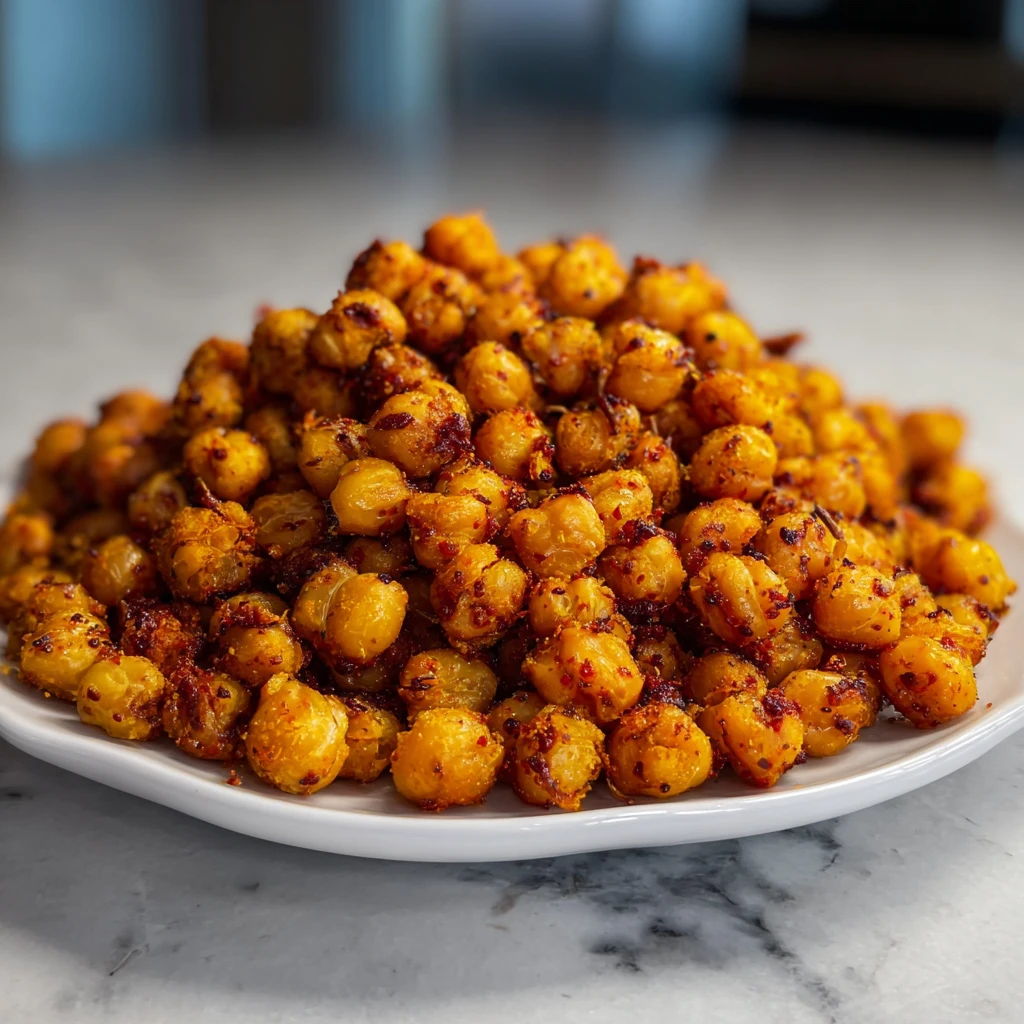 Air Fryer Crispy Chickpeas