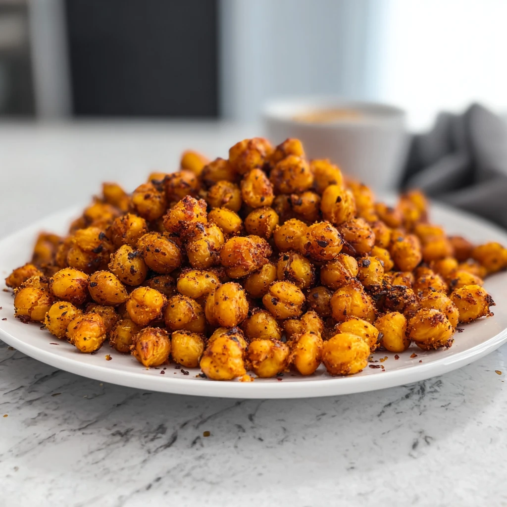 Air Fryer Crispy Chickpeas