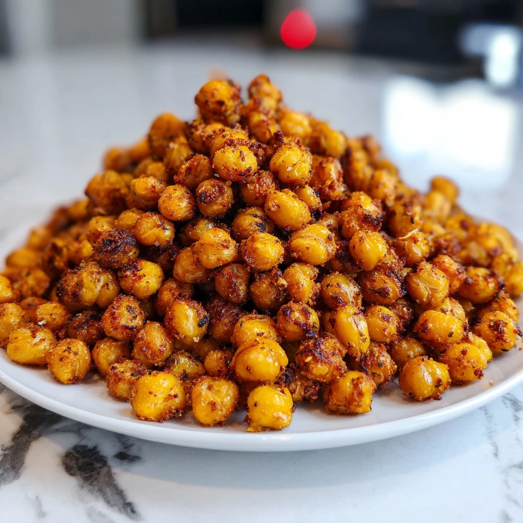 Air Fryer Crispy Chickpeas