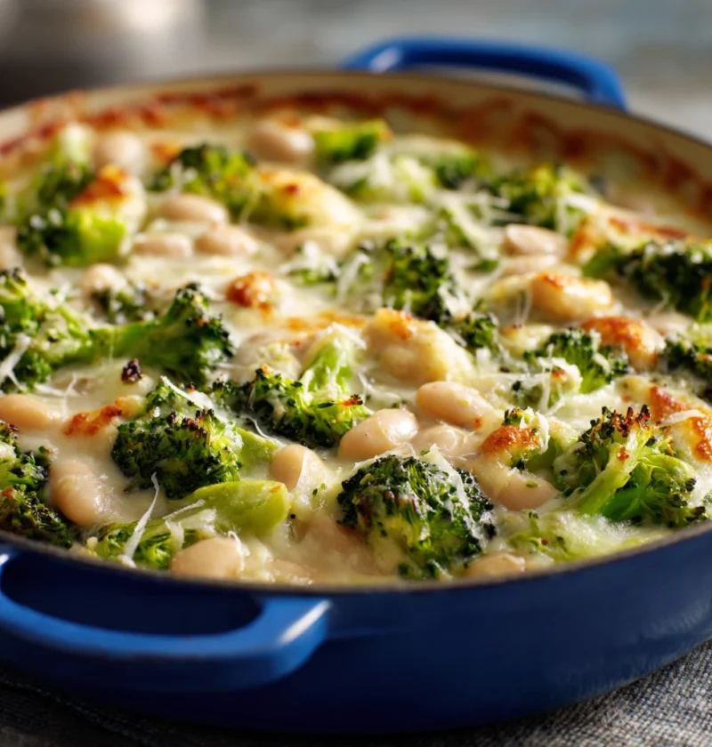 Broccolicheddar Butter Beans