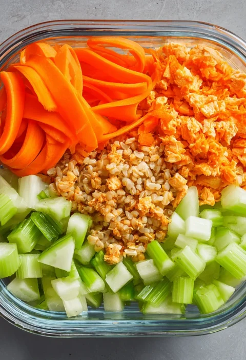 Buffalo Chicken Grain Bowl