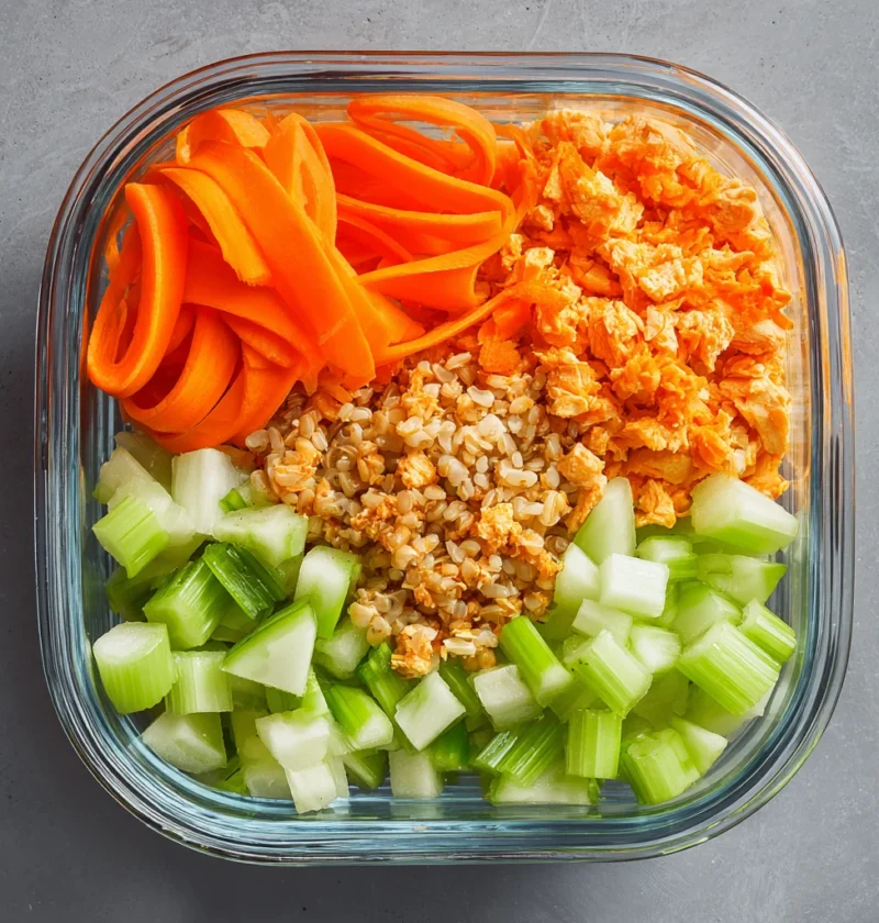 Buffalo Chicken Grain Bowl