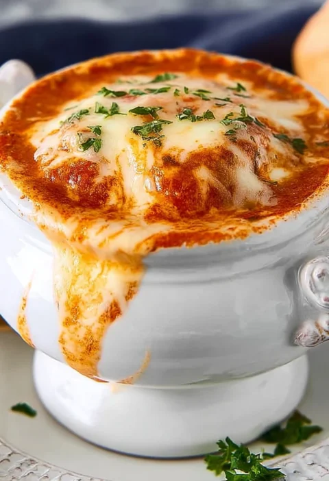Cheesy Baked Tomato Soup Creamy Comfort Every Spoonful