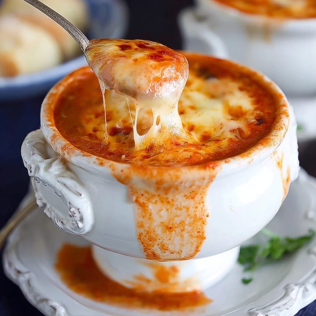 Cheesy Baked Tomato Soup Creamy Comfort Every Spoonful