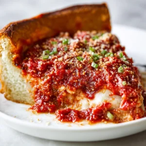 Chicago-Style Deep Dish Pizza