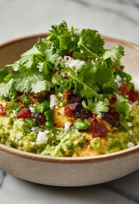 Chicken Guacamole Bowls