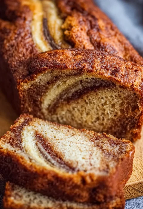 Cinnamon Swirl Banana Bread