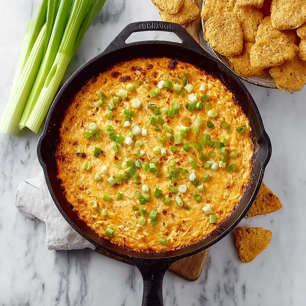 Creamy Buffalo Chicken Dip Ranch