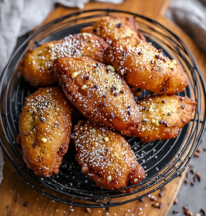 Delicious Thai Banana Fritters Choco Filling Made