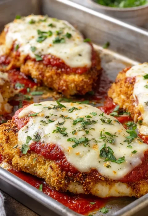 Chicken Parmesan Sheetpan