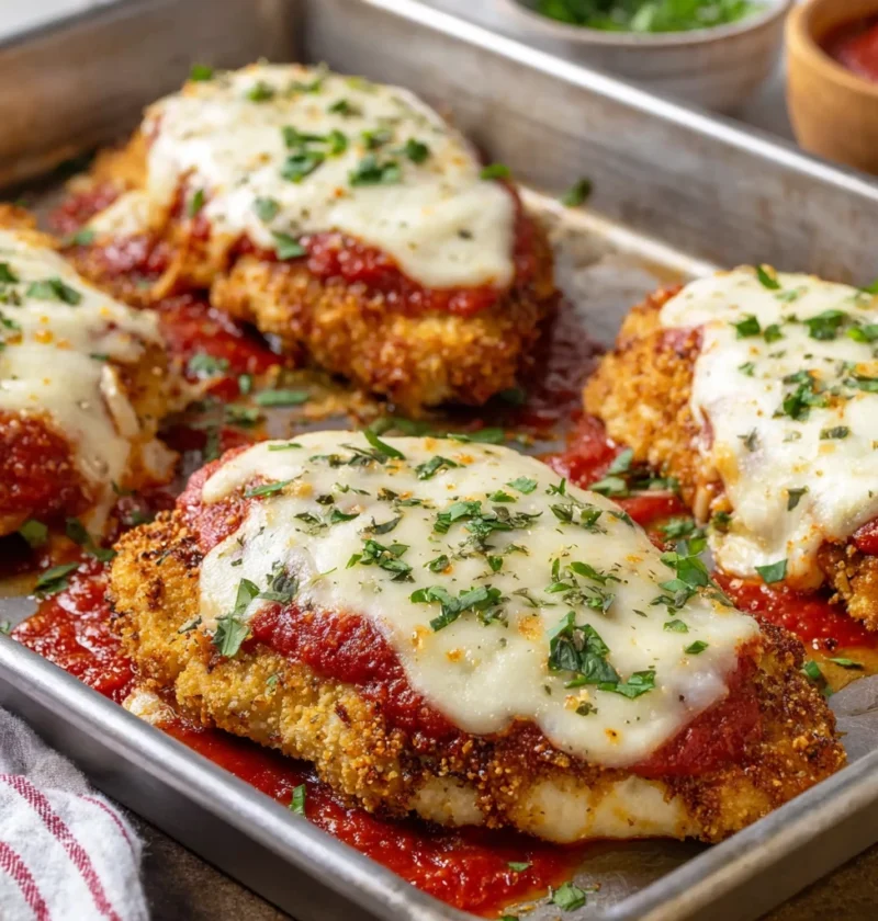 Chicken Parmesan Sheetpan