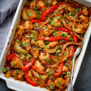 Effortless Chicken Stir-Fry Traybake: Quick & Flavorful One-Pan Meal for Busy Nights!