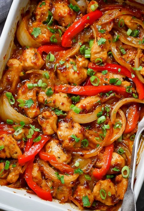 Effortless Chicken Stirfry Traybake Flavorful Onepan Meal Busy