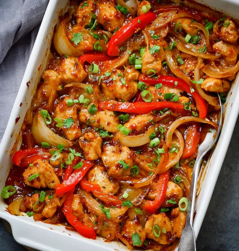 Effortless Chicken Stirfry Traybake Flavorful Onepan Meal Busy