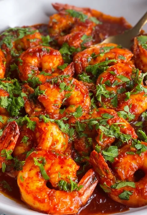 Fiery Sweet Spicy Firecracker Shrimp Irresistible