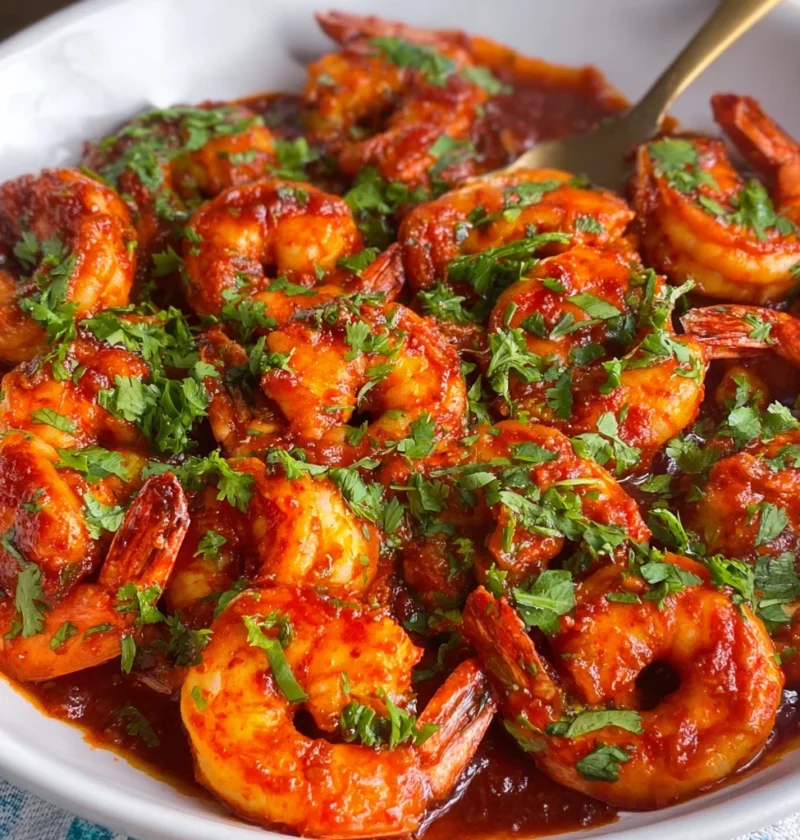 Fiery Sweet Spicy Firecracker Shrimp Irresistible